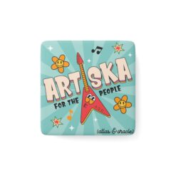 Porcelain Magnet - Art Ska for the People