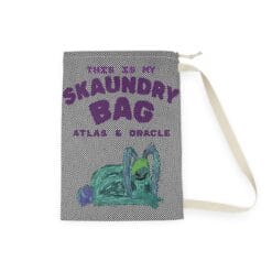 "This Is My Skaundry Bag" Rave Bunny Laundry Bag