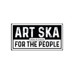 Bumper Sticker - B&W "Art Ska For the People"